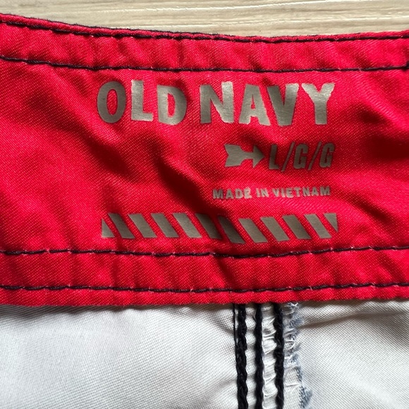 Old Navy : striped board shorts - Picture 3 of 6